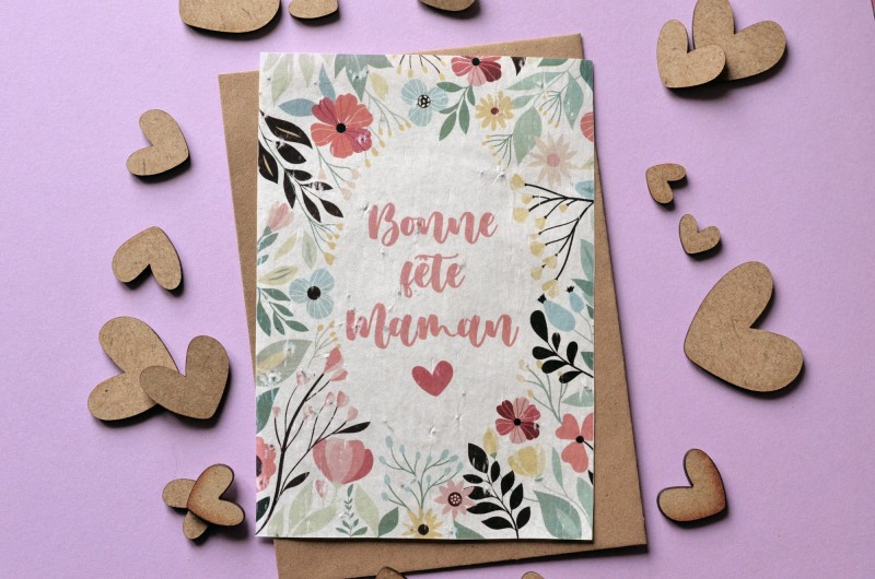 Carte à planter Bonne Fête Maman