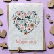 Carte à planter Bonne Fête Maman Coeur