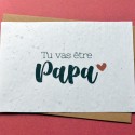 Carte à planter Futur Papa - Annonce Grossesse