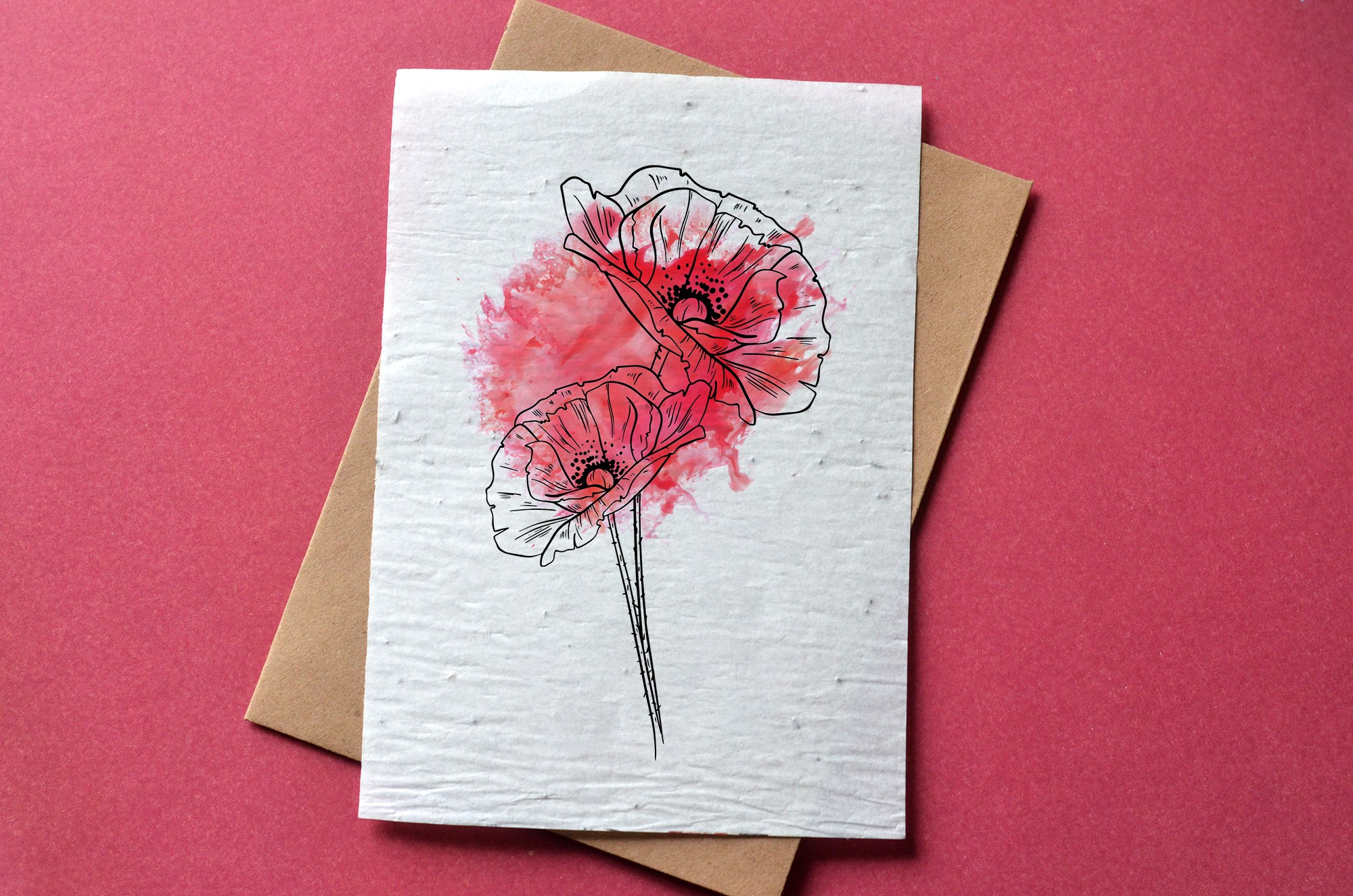 Carte A Planter Coquelicot Carte A Pousser Carte A Planter Coquelicot Carte A Pousser