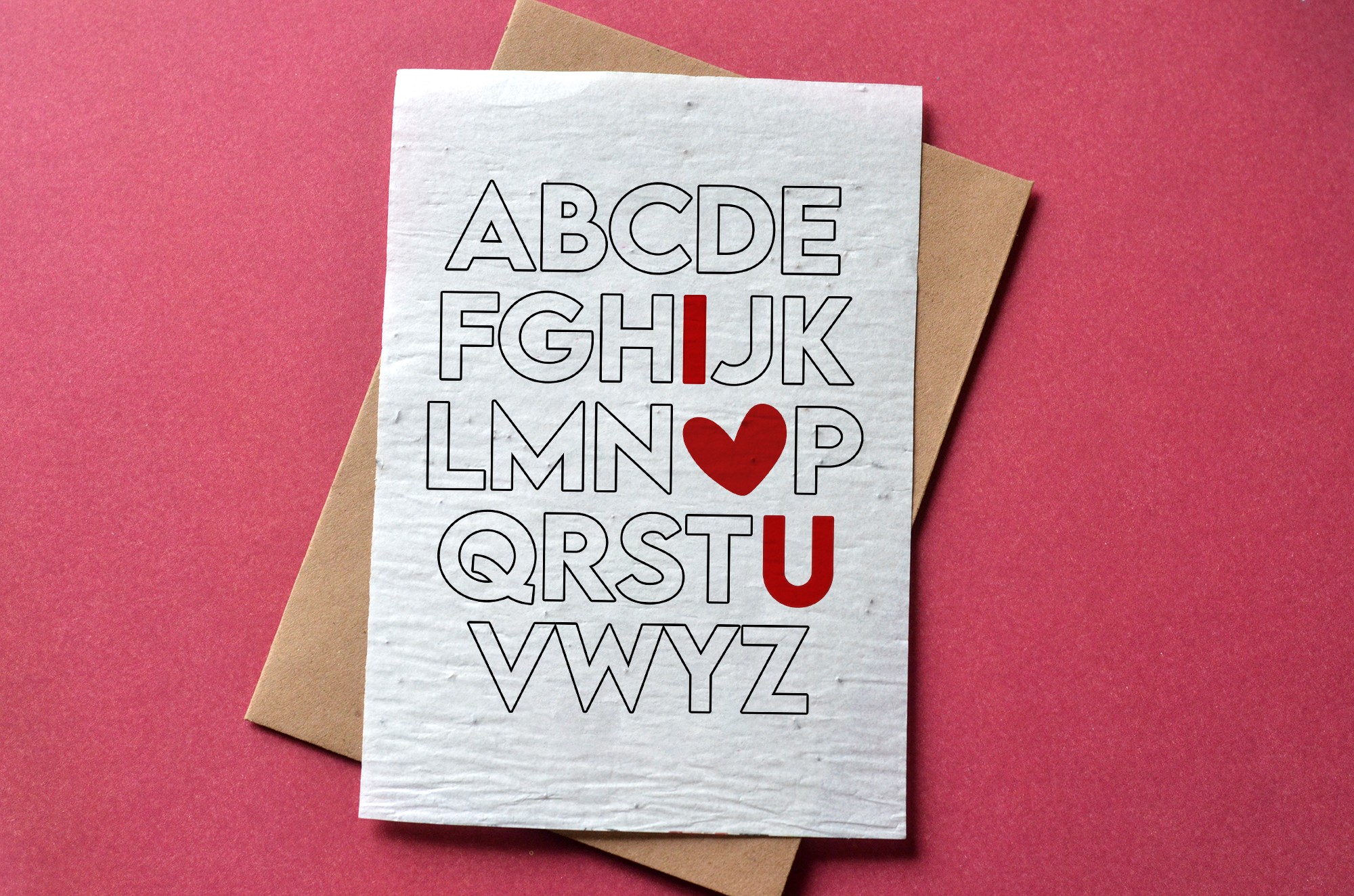 Carte A Planter I Love You Carte A Pousser