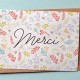 Carte à planter Merci Fleuri