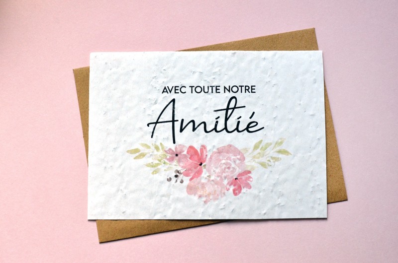 Carte à planter Toute notre amitié