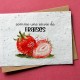 Carte à planter Fraises - Annonce Grossesse