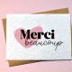 Carte à planter Merci beaucoup - Coeur