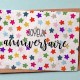 Carte à planter Joyeux Anniversaire Étoiles