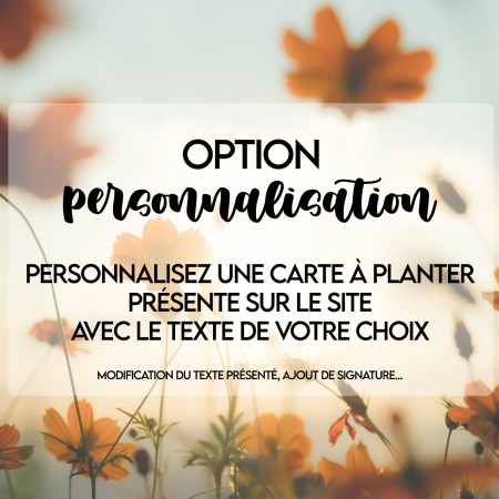 🌱Carte à planter Départ en retraite, pot de départ.