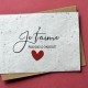 Carte à planter Je t'aime plus que le chocolat