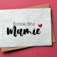 Carte à planter Bonne fête Mamie Coeur