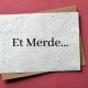 Carte à planter Et Merde...