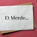 Carte à planter Et Merde...