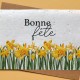 Carte à planter Bonne Fête Jonquilles