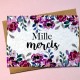 Carte à planter Mille Mercis - violet