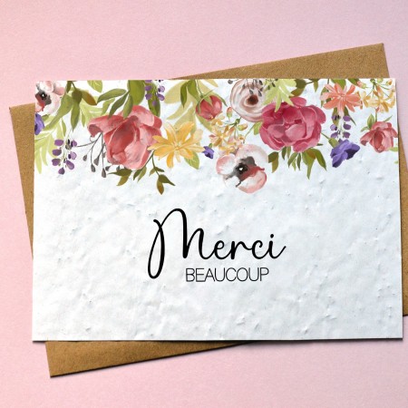 Carte à planter Merci beaucoup