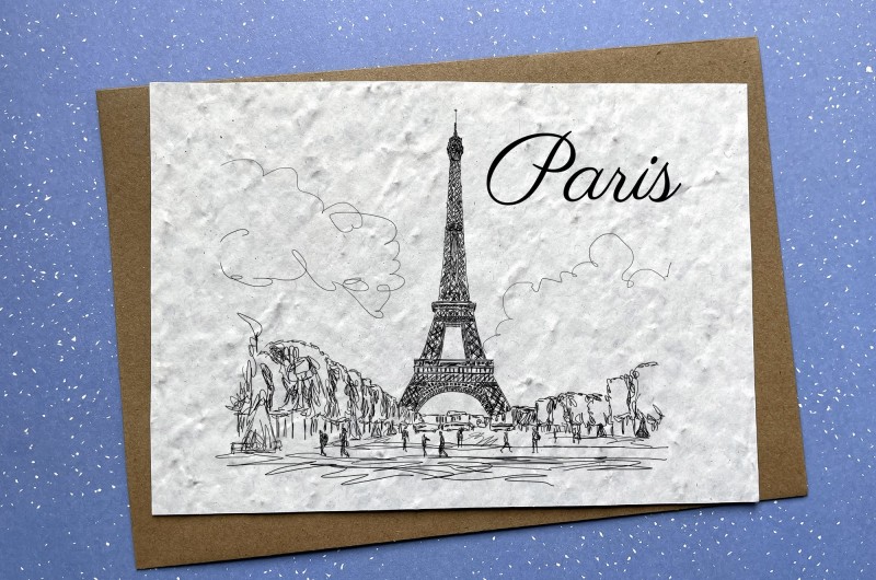 Carte à planter Paris - Souvenir de Paris