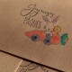 Option Enveloppe décorée Aquarelle