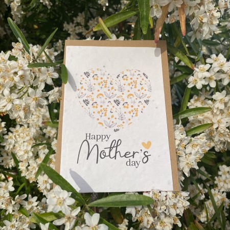 Carte à planter Happy Mother's day - Anglais