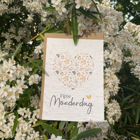 Carte à planter Fijne Moederdag - Nederlands