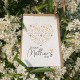 Carte à planter Bonne Fête Maman Coeur Jaune