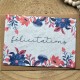 Carte à planter Félicitations Fleurs