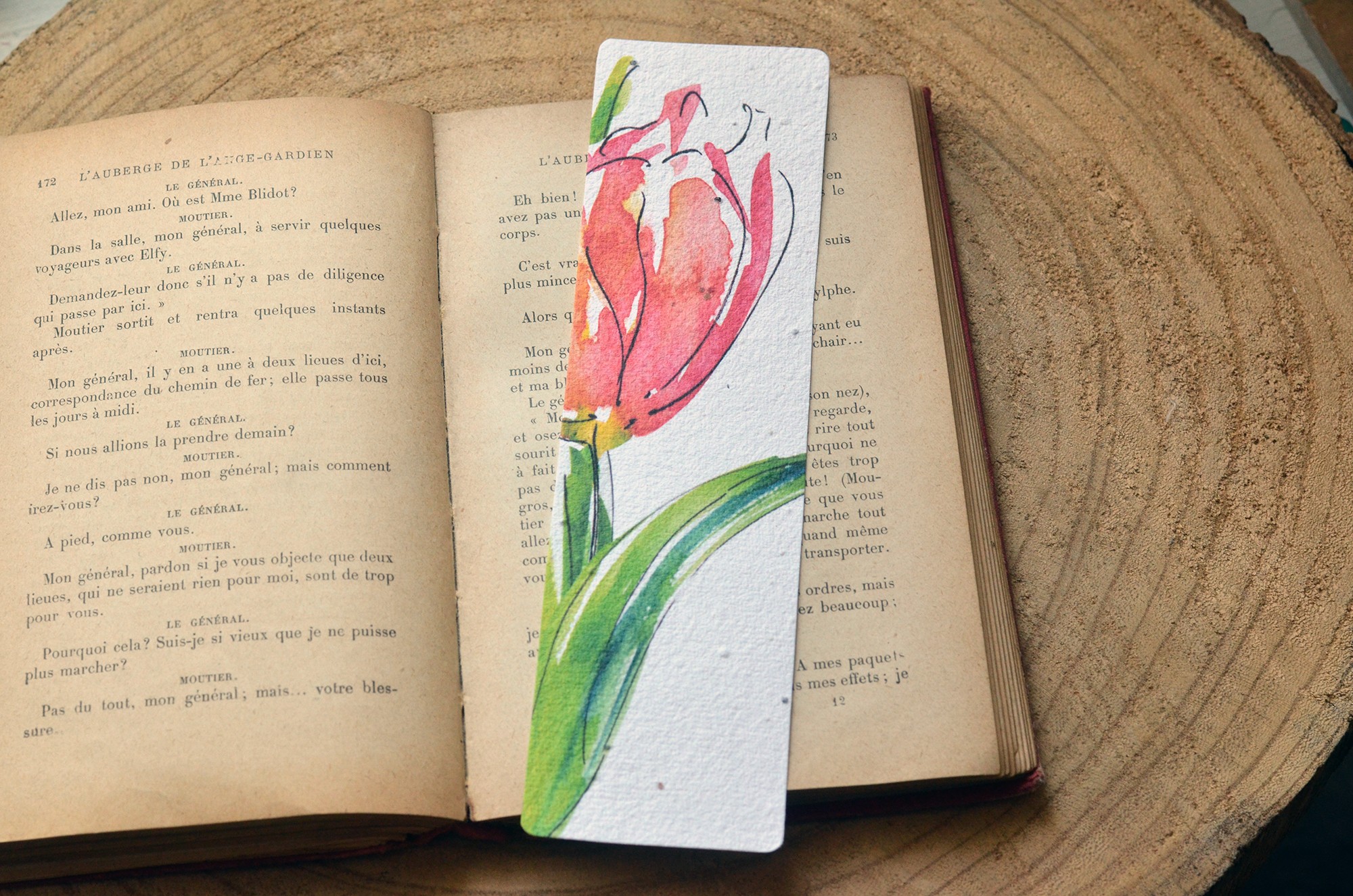 Marque-page En Bois - Le Cadeau Idéal Pour Accompagner Vos Lectures Avec Nos Marque-pages En Bois Découpés Avec Précision