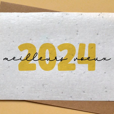 Calendrier à planter 2024 - L'émoi en fleurs - Papier Fleur