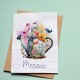 Carte à planter Merci tout simplement - Arrosoir