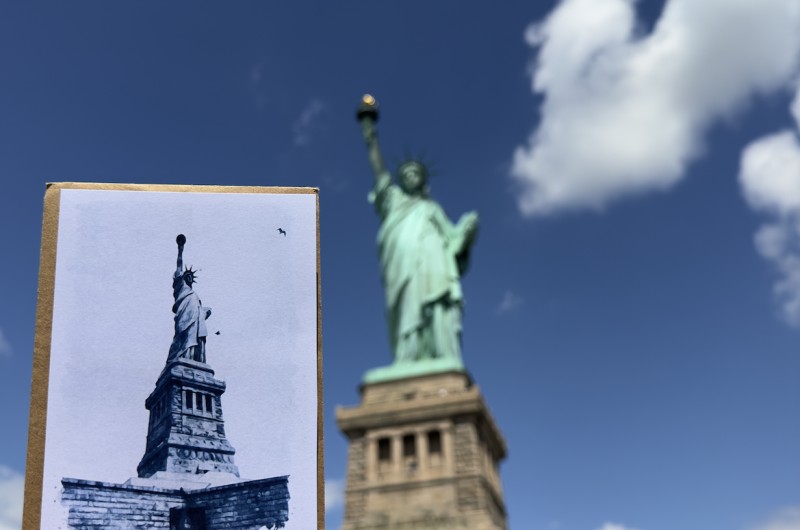 Carte à planter Statue de la liberté - Souvenir de New York