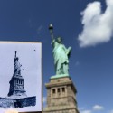 Carte à planter Statue de la liberté - Souvenir de New York