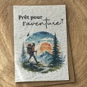 Carte à planter Prêt pour l'aventure ?
