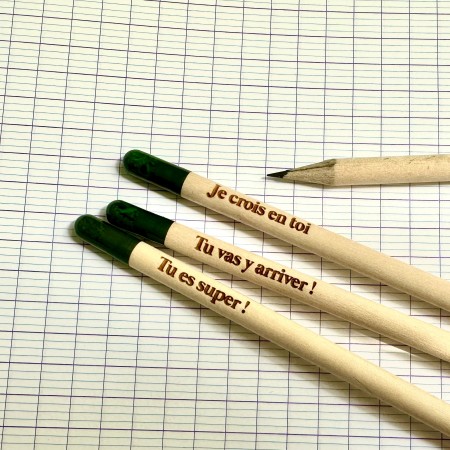 Crayon à planter Messages inspirants