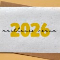 Carte à planter Meilleurs Voeux 2026