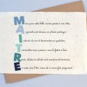 Carte à planter Maître Apostiche
