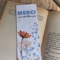 Marque-page à planter Merci pour cette belle année