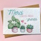 Carte à planter Merci de nous aider à grandir