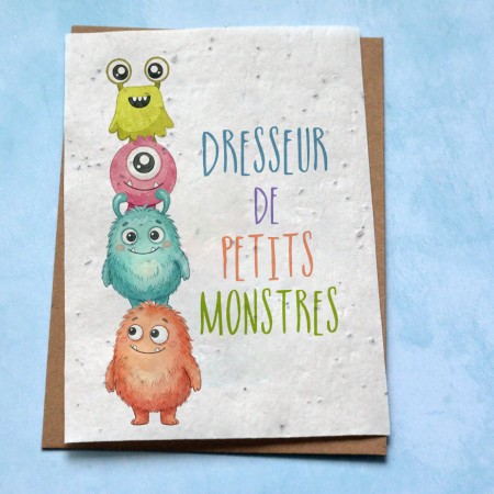 Carte à planter Dresseur de petits monstres