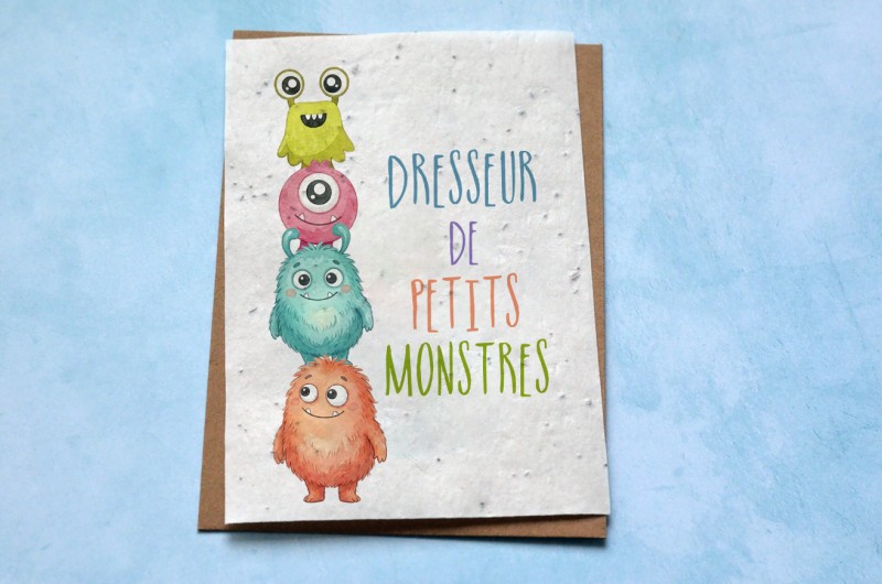 Carte à planter Dresseur de petits monstres