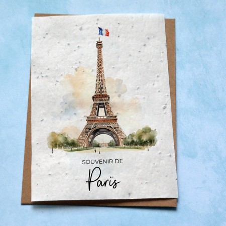 Carte à planter Paris - Souvenir de Paris