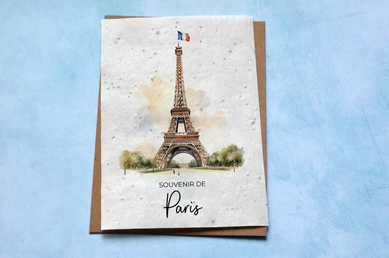 Carte à planter Paris - Souvenir de Paris