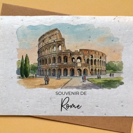 Carte à planter Roma - Souvenir de Rome