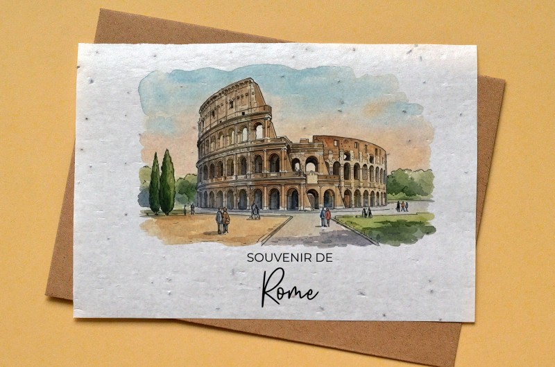 Carte à planter Roma - Souvenir de Rome