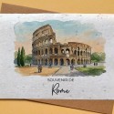 Carte à planter Roma - Souvenir de Rome