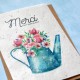 Carte à planter Merci arrosoir