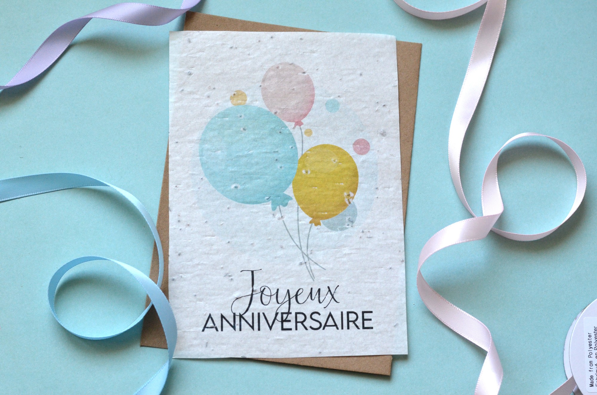 Carte A Planter Joyeux Anniversaire Carte A Pousser