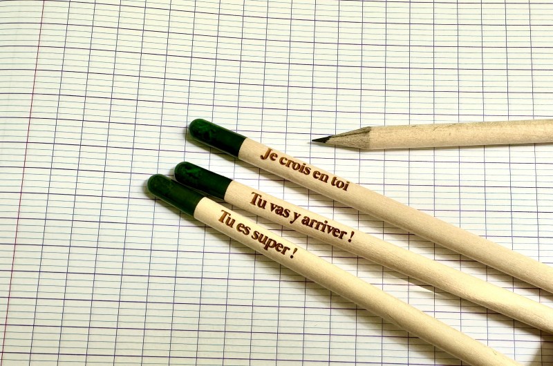 Crayon &agrave; planter Messages inspirants