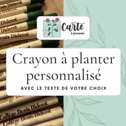 Crayon &agrave; planter Personnalis&eacute;