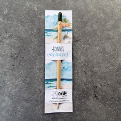 Crayon &agrave; planter Bonnes Vacances Plage