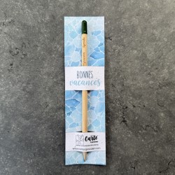 Crayon &agrave; planter Bonnes Vacances Piscine